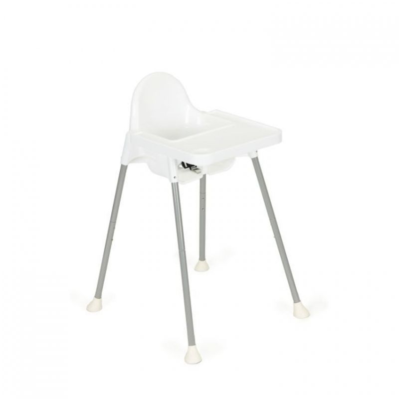 Jucarii, Copii si Bebe - Hrana si alaptare - Scaune de masa bebe - Scaun de masa 2 in 1 pentru copii Ecotoys HA-007 - Alb - Infinity.ro