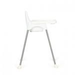 Jucarii, Copii si Bebe - Hrana si alaptare - Scaune de masa bebe - Scaun de masa 2 in 1 pentru copii Ecotoys HA-007 - Alb - Infinity.ro