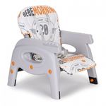 Jucarii, Copii si Bebe - Hrana si alaptare - Scaune de masa bebe - Scaun de masa 2 in 1 pentru copii Ecotoys HA-033 - Portocaliu - Infinity.ro