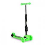 Sport si Outdoor - Role, trotinete si skateboard - Trotinete copii - Trotineta 5 in 1 cu sezut si 3 roti cu LED Ecotoys YM-SW-6 - Verde - Infinity.ro
