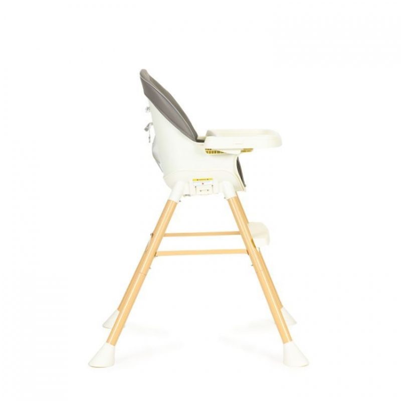 Jucarii, Copii si Bebe - Hrana si alaptare - Scaune de masa bebe - Scaun de masa 2 in 1 pentru copii Ecotoys HA-018 - Gri - Infinity.ro