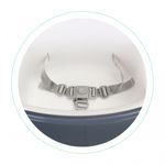 Jucarii, Copii si Bebe - Hrana si alaptare - Scaune de masa bebe - Scaun de masa 2 in 1 Ecotoys HC-135 - Alb - Infinity.ro