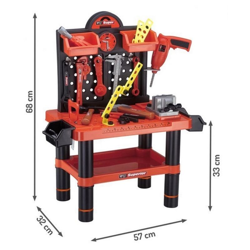 Jucarii, Copii si Bebe - Jucarii si jocuri - Jucarii de rol - Bucatarii copii - Atelier de lucru ECOTOYS pentru copii HC102648 - Infinity.ro