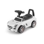 Jucarii, Copii si Bebe - Jucarii si jocuri - Jucarii bebelusi - Jucarii de tras/impins - Masinuta de impins Mercedes Benz SLS AMG – Alb - Infinity.ro