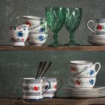 Casa si Gradina - Bucatarie si vesela - Vesela si tacamuri - Farfurii si boluri - Farfurie adanca 23cm, portelan, AMBITION Kalina - Infinity.ro