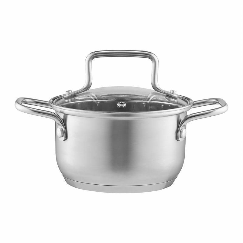 Casa si Gradina - Bucatarie si vesela - Vase pentru gatit - Oale si cratite - Set oale inox, 8 piese, AMBITION Hugo - Infinity.ro