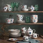 Casa si Gradina - Bucatarie si vesela - Cani si pahare - Cani si cesti - Cana bombata 380ml, portelan, AMBITION Kalina - Infinity.ro