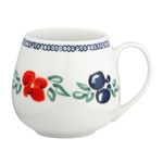 Casa si Gradina - Bucatarie si vesela - Cani si pahare - Cani si cesti - Cana bombata 380ml, portelan, AMBITION Kalina - Infinity.ro