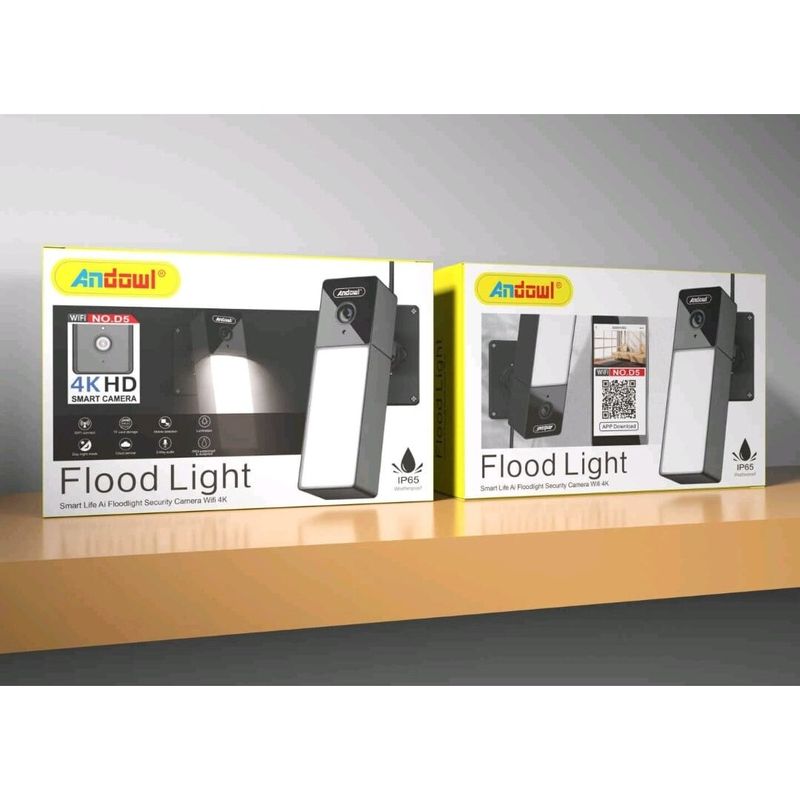 Casa si Gradina - Electrice - Smart Home - Camere de supraveghere - Camera de Video, cu reflector, sunet bidirectional D5, difuzor si microfon incorporate - Infinity.ro