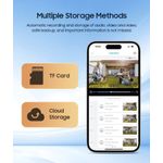 Casa si Gradina - Electrice - Smart Home - Camere de supraveghere - Camera de supraveghere duala, de exterior, bluetooth, zoom optic 10x, viziune nocturna, IP66 - Infinity.ro