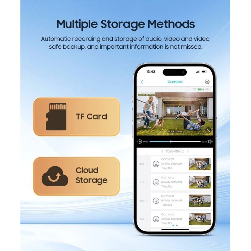 Casa si Gradina - Electrice - Smart Home - Camere de supraveghere - Camera de supraveghere duala, de exterior, bluetooth, zoom optic 10x, viziune nocturna, IP66 - Infinity.ro