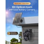 Casa si Gradina - Electrice - Smart Home - Camere de supraveghere - Camera de supraveghere duala, de exterior, bluetooth, zoom optic 10x, viziune nocturna, IP66 - Infinity.ro