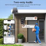 Casa si Gradina - Electrice - Smart Home - Camere de supraveghere - Camera de supraveghere duala, de exterior, bluetooth, zoom optic 10x, viziune nocturna, IP66 - Infinity.ro