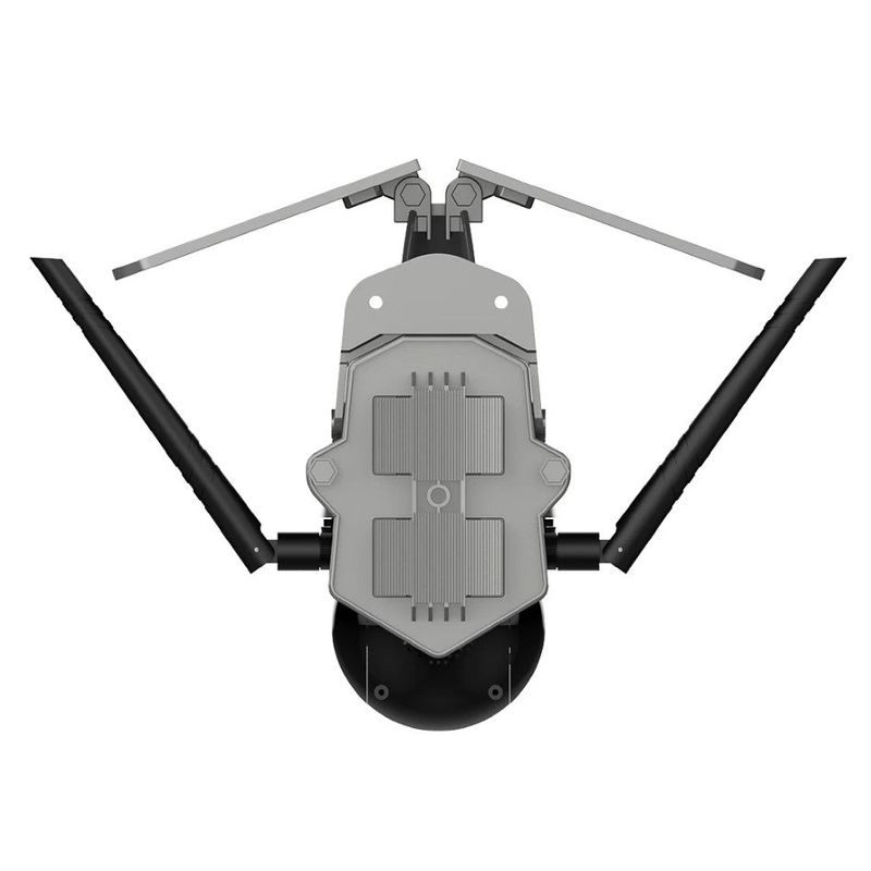 Casa si Gradina - Electrice - Smart Home - Camere de supraveghere - Camera de supraveghere solara SIM 4G 4MP, de exterior, cu senzor miscare si panou solar, IR, negru - Infinity.ro