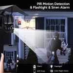 Casa si Gradina - Electrice - Smart Home - Camere de supraveghere - Camera de supraveghere solara SIM 4G 4MP, de exterior, cu senzor miscare si panou solar, IR, negru - Infinity.ro