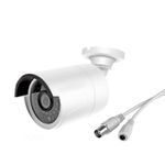 Casa si Gradina - Electrice - Smart Home - Camere de supraveghere - Kit de supraveghere cu DVR recorder si 4 camere CCTV AHD ccu fir, IP66, HD, 720P, IR, pentru interior sau exterior, alb - Infinity.ro