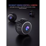 Casa si Gradina - Electrice - Smart Home - Camere de supraveghere - Mini Camera de Supraveghere, WiFi, Full HD, 360°, Night Vision, Senzor de miscare - Infinity.ro