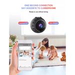 Casa si Gradina - Electrice - Smart Home - Camere de supraveghere - Mini Camera de Supraveghere, WiFi, Full HD, 360°, Night Vision, Senzor de miscare - Infinity.ro
