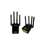 PC, gaming si accesorii - Retelistica - Wireless - Adaptoare wireless - Extender WiFi cu o singur banda 2,4 GHz, 300Mbps, negru - Infinity.ro