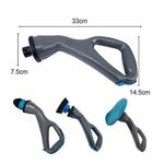 Ingrijire personala si Cosmetice - Ingrijire personala - Ingrijire par - Perii de par si piepteni - Perie electrica cu cap rotativ, fara fir, vine cu 3 perii si 1 laveta din microfibra, gri - Infinity.ro