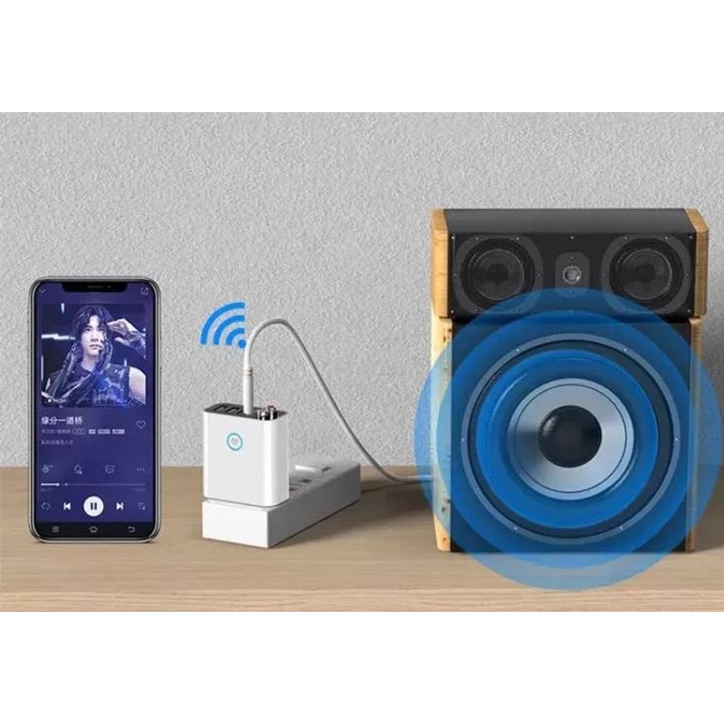 Laptop, Telefoane si Tablete - Telefoane mobile si accesorii - Accesorii Telefoane - Cabluri si adaptoare telefoane - Adaptor audio multifunctional HK16, wireless, bluetooth, 2 porturi USB, TF card - Negru - Infinity.ro