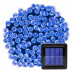 Casa si Gradina - Corpuri si surse de iluminat - Iluminat exterior - Instalatii luminoase exterior - Instalatie Luminoasa Solara, 33m, 300 LED-uri, cu Telecomanda, Alb Cald/Rece, Albastru sau RGB - Multicolor - Infinity.ro