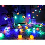 Casa si Gradina - Corpuri si surse de iluminat - Iluminat exterior - Instalatii luminoase exterior - Set cu 3 Instalatii Luminoase pentru Craciun, 3 x 5m, 3 x 25 LEd-uri, Alimentare la Retea, Lumina Multicolora - Infinity.ro