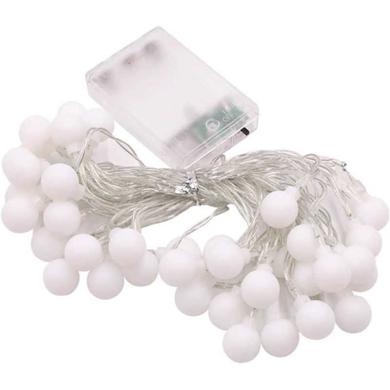 Casa si Gradina - Corpuri si surse de iluminat - Iluminat exterior - Instalatii luminoase exterior - Set cu 2 Instalatii Luminoase pentru Craciun, 2 x 5m, 2 x 50 LEd-uri, Alimentare la Retea - Infinity.ro