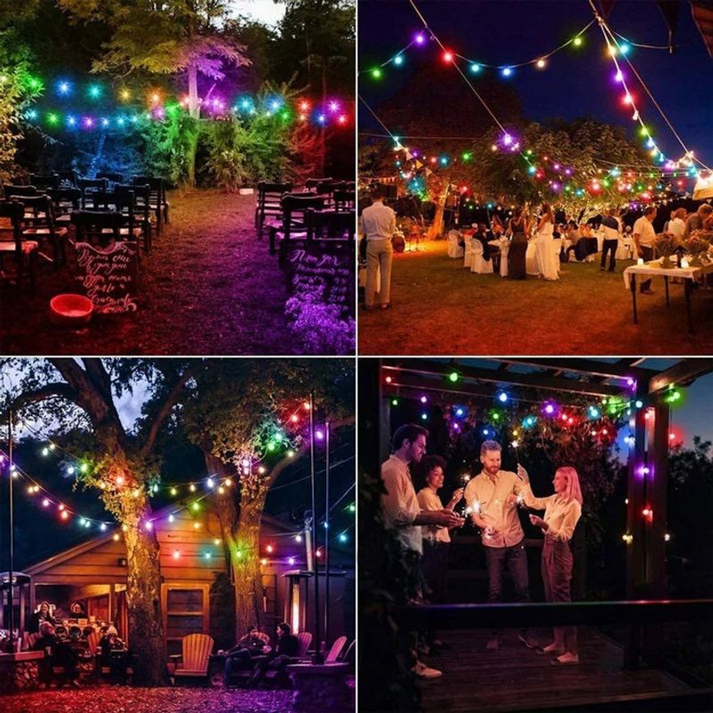 Casa si Gradina - Corpuri si surse de iluminat - Iluminat exterior - Instalatii luminoase exterior - Set cu 2 Instalatii Luminoase pentru Craciun, 2 x 5m, 2 x 50 LEd-uri, Alimentare la Retea - Infinity.ro