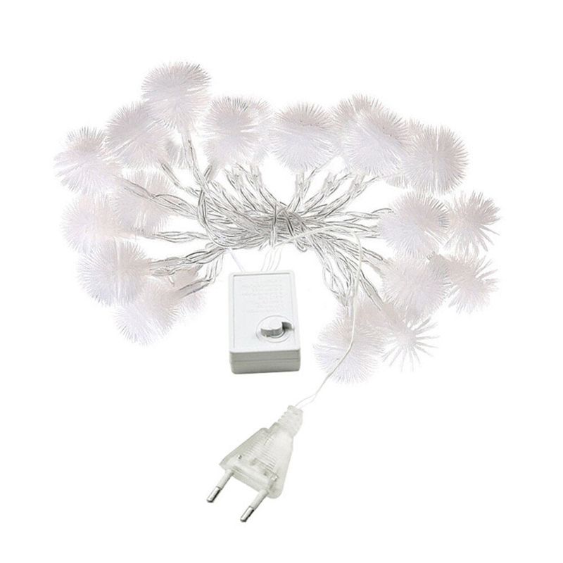 Casa si Gradina - Corpuri si surse de iluminat - Iluminat exterior - Instalatii luminoase exterior - Set 2 Instalatii LED tip Ciulini, 2x4m, 2x20 LED-uri, Lumina Multicolora - Infinity.ro