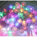 Casa si Gradina - Corpuri si surse de iluminat - Iluminat exterior - Instalatii luminoase exterior - Set 2 Instalatii Decorative LED RGB, 2x5m, cu 2x50 LED-uri in Forma de Mini Becuri - Infinity.ro