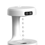 Casa si Gradina - Decoratiuni - Aromaterapie si lumanari - Difuzoare aromaterapie - Umidificator si Difuzor de Aroma Tehnologie Anti-Gravity Drop 800ml, cu Afisaj Ora - Infinity.ro