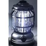 Casa si Gradina - Corpuri si surse de iluminat - Iluminat exterior - Felinare - Felinar solar retro portabil Andowl Q LED1990 - Rosu - Infinity.ro