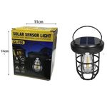 Casa si Gradina - Corpuri si surse de iluminat - Iluminat exterior - Felinare - Felinar cu incarcare solara CL T66 cu lumina calda - Infinity.ro