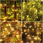 Casa si Gradina - Corpuri si surse de iluminat - Iluminat exterior - Instalatii luminoase exterior - Instalatie Luminoasa Solara, cu 100/300/450/600 LED-uri, IP65, cu Lumina Alba Calda/Rece sau Multicolora - Infinity.ro