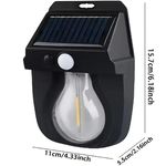 Casa si Gradina - Corpuri si surse de iluminat - Iluminat exterior - Lampi solare - Lampa solara de perete stil BEC cu senzor miscare CL 227 pentru exterior - Infinity.ro