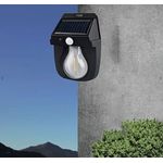 Casa si Gradina - Corpuri si surse de iluminat - Iluminat exterior - Lampi solare - Lampa solara de perete stil BEC cu senzor miscare CL 227 pentru exterior - Infinity.ro