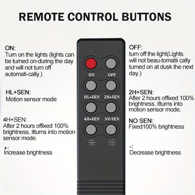 Casa si Gradina - Corpuri si surse de iluminat - Iluminat exterior - Lampi solare - Lampa solara stradala cu panou solar incorporat cu doua fete, cu inductie si telecomanda, 6500K, Negru - 100W - Infinity.ro