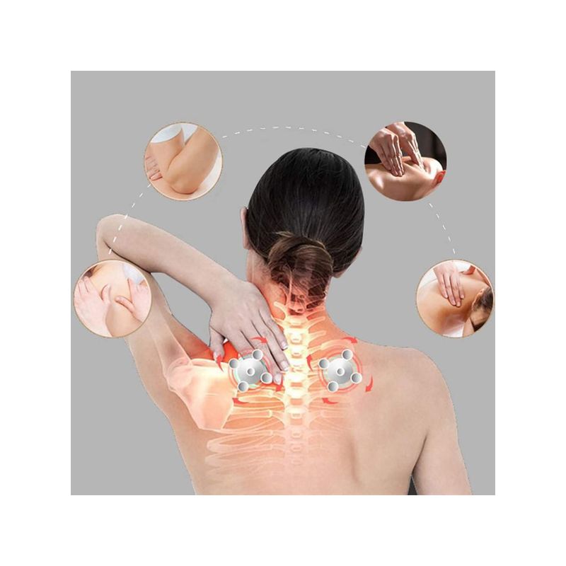 Ingrijire personala si Cosmetice - Sanatate si wellness - Articole wellness - Aparate si dispozitive de masaj - Perna cervicala electrica cu masaj pentru relaxare, reduce tensiunea si disconfortul muscular - Infinity.ro