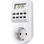 Casa si Gradina - Electrice - Accesorii electrice - Accesorii prize si intrerupatoare - Priza inteligenta cu afisaj LCD, masoara consumul de energie, cu timer si ceas - Infinity.ro