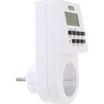 Casa si Gradina - Electrice - Accesorii electrice - Accesorii prize si intrerupatoare - Priza inteligenta cu afisaj LCD, masoara consumul de energie, cu timer si ceas - Infinity.ro