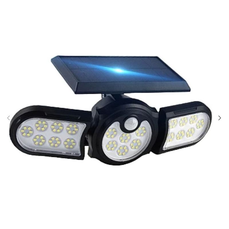 Casa si Gradina - Corpuri si surse de iluminat - Iluminat exterior - Lampi solare - Lampa solara cu inductie SH-1206C si panou Solar Integrat 3 Capete Reglabile - Infinity.ro