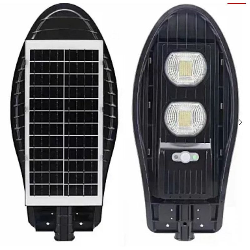 Casa si Gradina - Corpuri si surse de iluminat - Iluminat exterior - Lampi solare - Lampa Solara Stradala 100W 2 casete, montaj pe zid sau gard - Infinity.ro