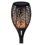 Casa si Gradina - Corpuri si surse de iluminat - Iluminat exterior - Lampi solare - Lampa Solara XF-6006 tip Torta cu Efect Flacara Falsa pentru terasa sau gradina - Infinity.ro