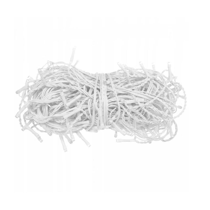 Casa si Gradina - Corpuri si surse de iluminat - Iluminat exterior - Instalatii luminoase exterior - Instalatie Luminoasa cu Franjuri Inegali, Alb Cald, Rece si Multicolora, 320/640 LED-uri, 15m/25m - 25m-640LED - Infinity.ro