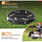 Casa si Gradina - Corpuri si surse de iluminat - Iluminat exterior - Lampi solare - Lampa solara de podea A117 T18 Led rotunda pentru gradina sau terasa - Infinity.ro