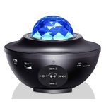 Casa si Gradina - Corpuri si surse de iluminat - Veioze si lampi - Lampadare - Lampa - Proiector inteligent cu lumina rotativa de noapte, boxa Bluetooth incorporata si telecomanda - Infinity.ro