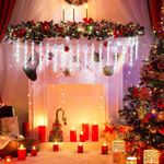 Casa si Gradina - Corpuri si surse de iluminat - Iluminat exterior - Instalatii luminoase exterior - Instalatie lumioasa LED, cu 8 Turturi, Alb Cald, Alb Rece, Albastru si Multicolor, 3m - Multicolor - Infinity.ro