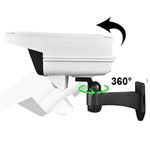 Casa si Gradina - Corpuri si surse de iluminat - Iluminat exterior - Lampi solare - Lampa Solara tip Camera 77 LED SMD Senzor de LUMINA + Telecomanda - Infinity.ro