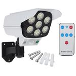 Casa si Gradina - Corpuri si surse de iluminat - Iluminat exterior - Lampi solare - Lampa Solara tip Camera 77 LED SMD Senzor de LUMINA + Telecomanda - Infinity.ro